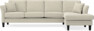 Eden - 3-sits soffa med schäslong - Beige