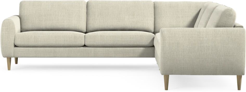 Bridge - Hörnsoffa, 3+3-sits - Beige