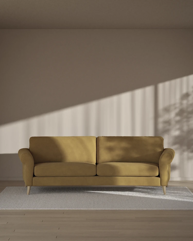 Bridge - 3-sits soffa svängd - inspiration