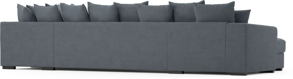 Town - 3-sits soffa med divan höger och schäslong vänster - Blå