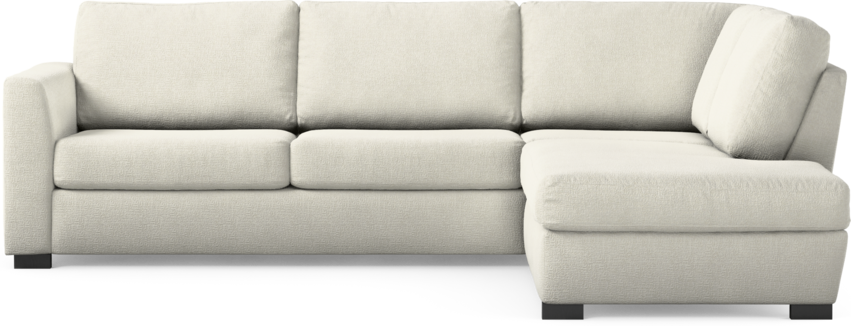 Friday - 2,5-sits soffa med divan höger - Vit