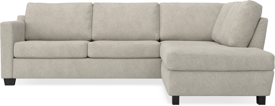 Friday - 2,5-sits soffa med divan höger - Beige