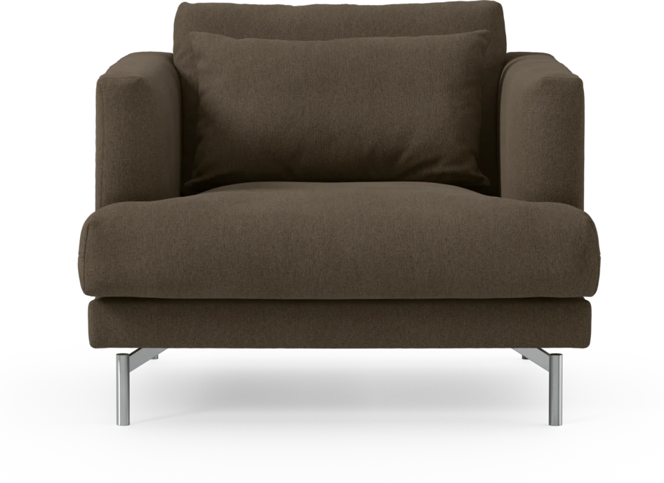 Harper - Fåtölj, 75 cm - Brun