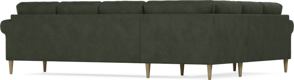 Eden - Hörnsoffa, 2+3-sits - Grön