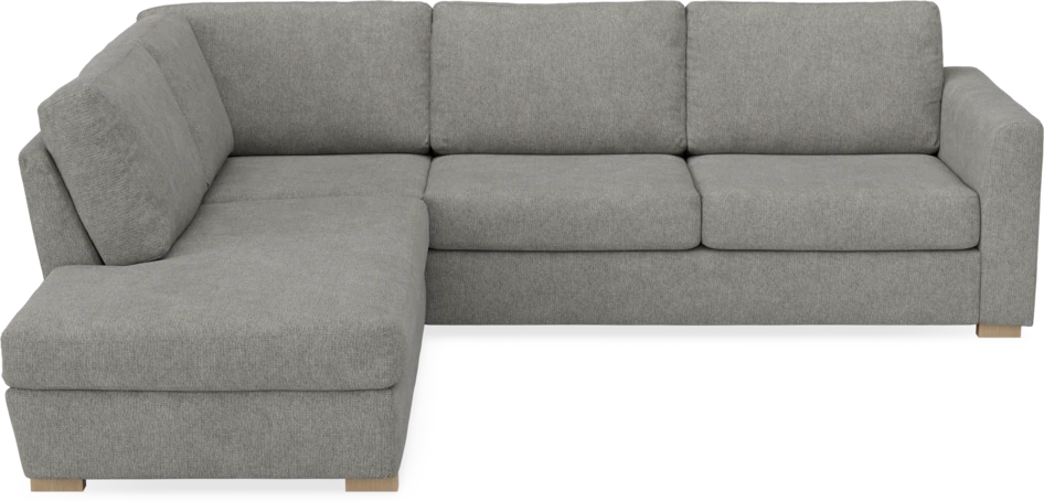 Friday - 2,5-sits soffa med divan vänster - Grå