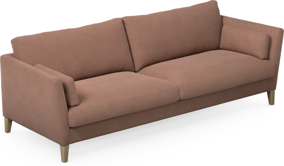 Winston - 4-sits soffa - Rosa