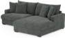 Mila - 2-sits soffa med schäslong XL höger - Grå
