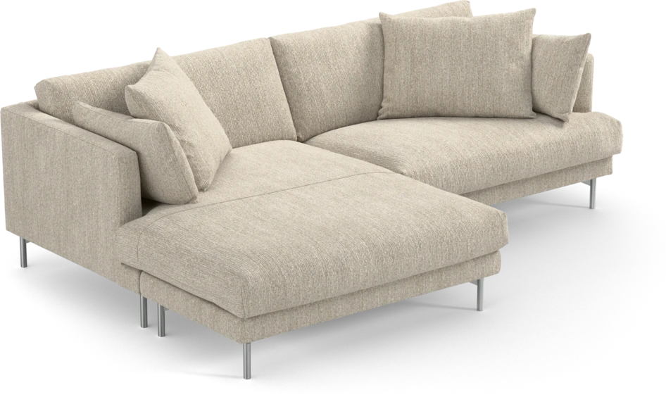 Harper - 4-sits med schäslong XL vänster - Beige