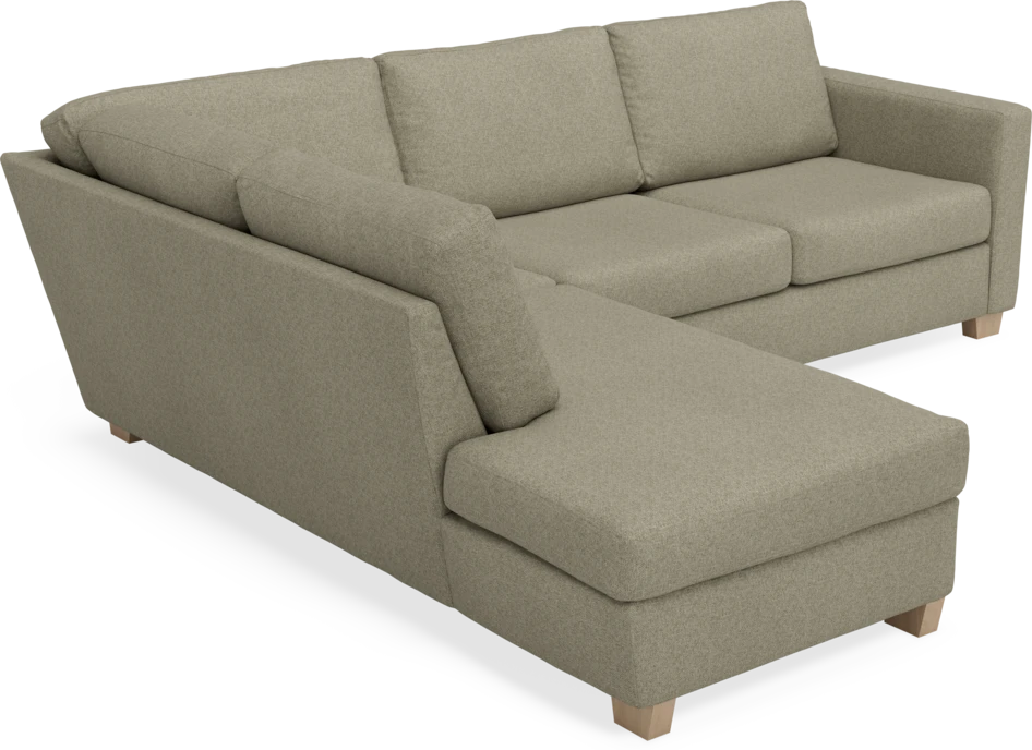 Friday - 2,5-sits soffa med divan vänster - Beige