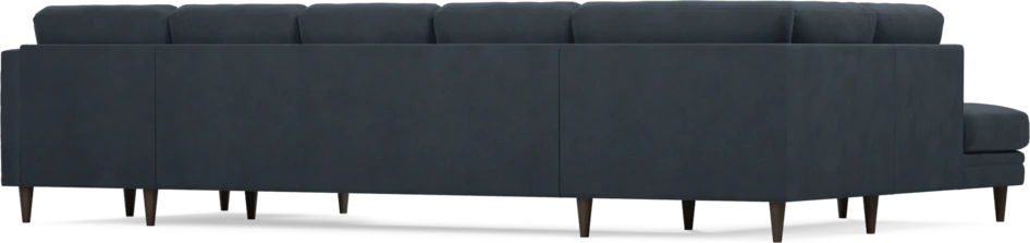 Eden - 3-sits soffa med divan vänster och schäslong höger - Blå