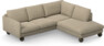Madison Lux - 2-sits soffa med divan höger - Beige