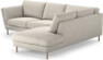 Madison Lux - 2-sits soffa med divan höger - Beige