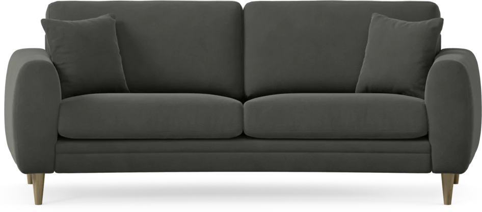 Eden - 2,5-sits soffa svängd - Grå