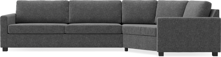 Nevada - 3-sits soffa med cosy hörn höger - Grå