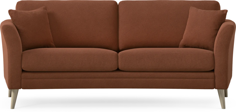 Eden - 2,5-sits soffa svängd - Orange