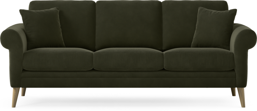 Eden - 3-sits soffa - Grön