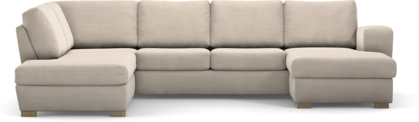 Friday - 3-sits soffa med divan vänster och schäslong höger - Beige