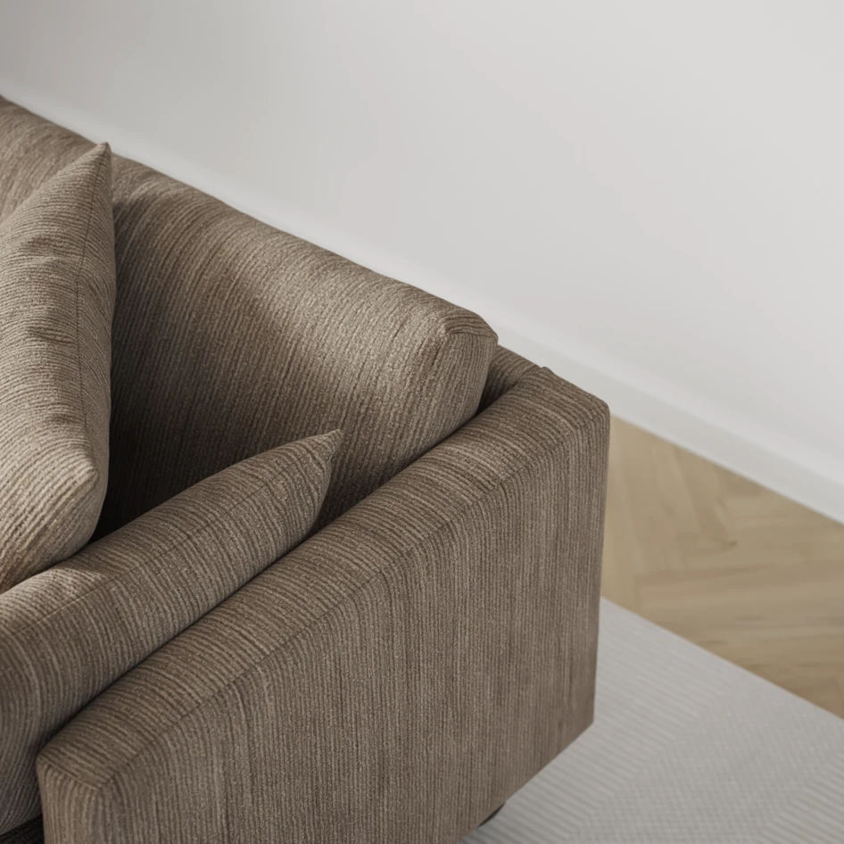 Harper - Fotpall - Beige