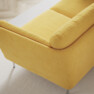 Madison Lux - 2-sits soffa - Gul