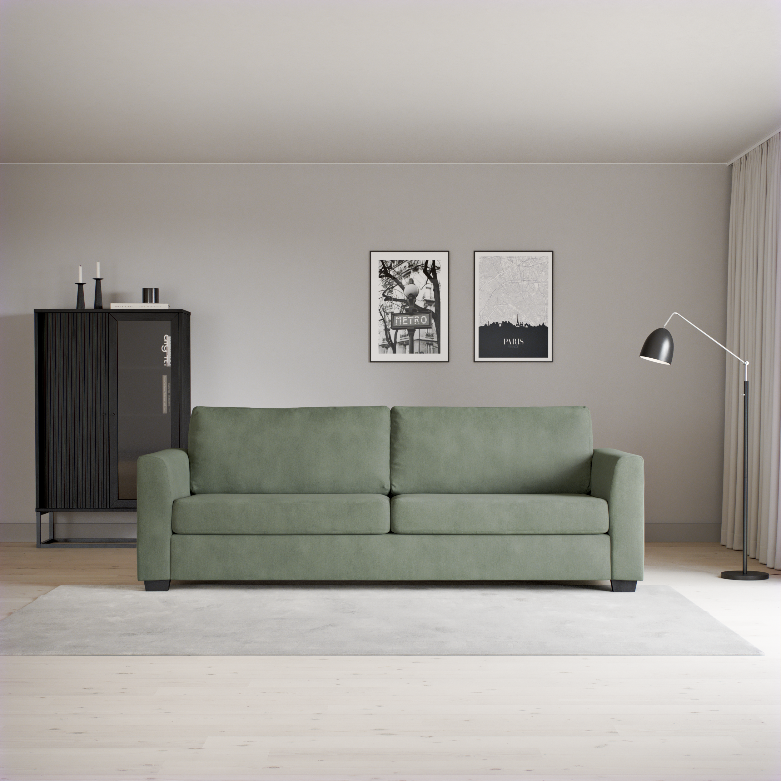 Friday - 3-sits soffa - inspiration