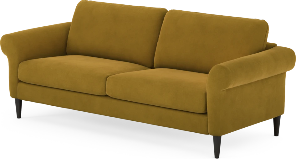 Bridge - 3-sits soffa - Gul