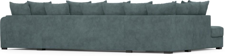 Town - 3-sits soffa med divan vänster och schäslong höger - Blå