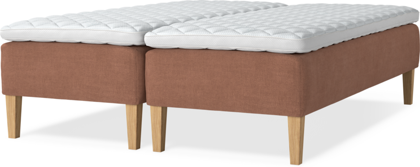 Delux Sense - Ramsäng, dubbelsäng med bäddmadrass