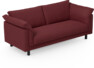 Cherrie - 2,5-sits soffa, hel dyna, fast klädsel - Röd