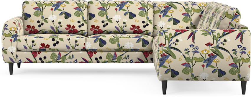 Bridge - Hörnsoffa, 2+2-sits - Flerfärgad