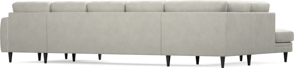 Eden - 3-sits soffa med divan vänster och schäslong höger - Grå