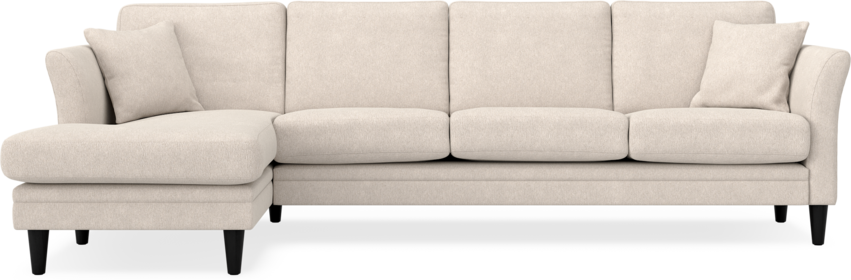 Eden - 3-sits soffa med schäslong - Beige