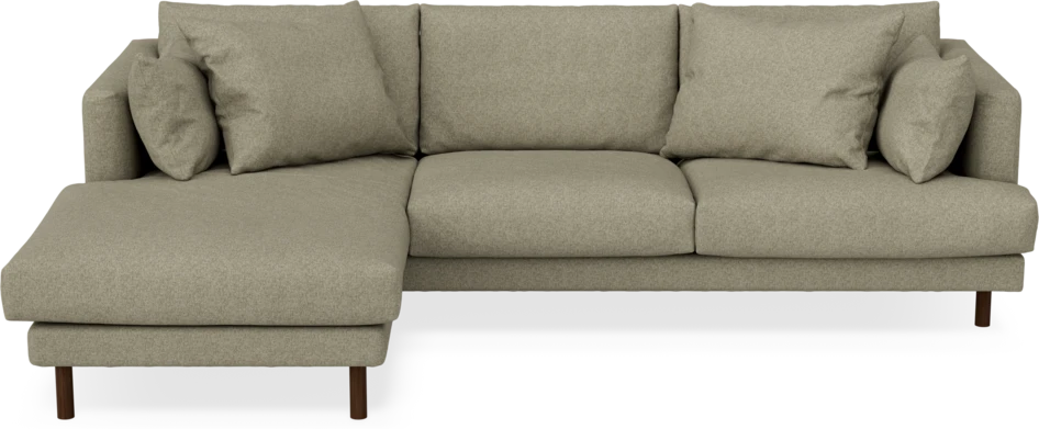 Harper - 4-sits med schäslong vänster - Beige