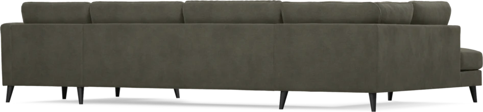 Bridge - 3-sits soffa med divan vänster och schäslong höger - Grå