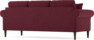 Eden - 3-sits soffa - Röd