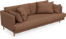Harper - 3-sits soffa, hel dyna - Orange