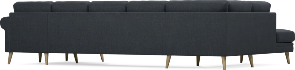 Eden - 3-sits soffa med divan vänster och schäslong höger - Blå