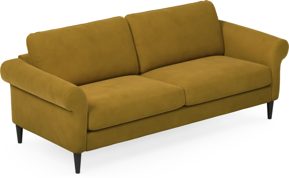 Bridge - 3-sits soffa - Gul