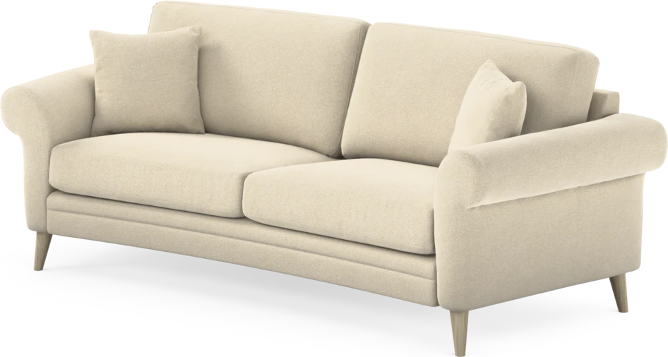 Eden - 2,5-sits soffa svängd - Beige