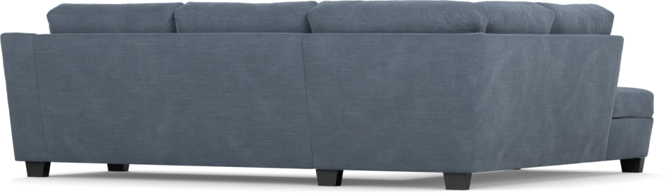 Friday - 2,5-sits soffa med divan vänster - Blå