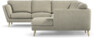 Madison Lux - Hörnsoffa med schäslong höger - Beige