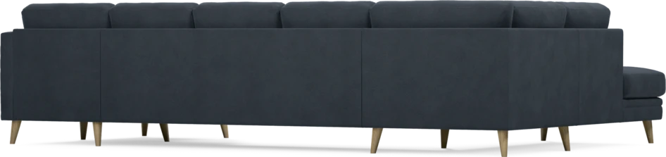 Eden - 3-sits soffa med divan vänster och schäslong höger - Blå