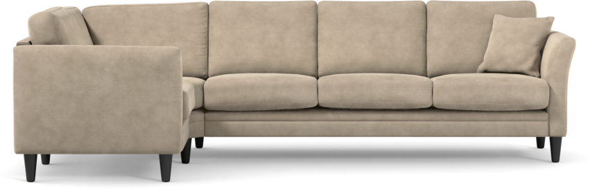 Eden - Hörnsoffa 1+3 - Brun