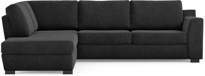 Friday - 2,5-sits soffa med divan vänster - Blå