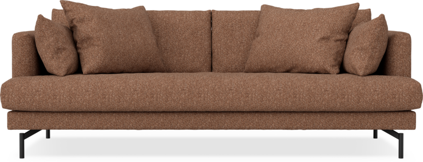 Harper - 3-sits soffa, hel dyna - Orange