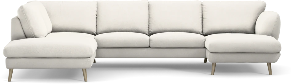 Madison Lux - 2-sits soffa med divan vänster och schäslong höger - Beige