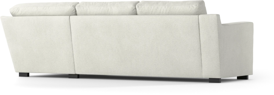 Friday - 2,5-sits soffa med divan höger - Vit