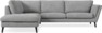 Madison Lux - 3-sits soffa med divan vänster - Vit