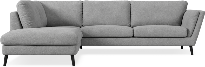 Madison Lux - 3-sits soffa med divan vänster - Vit
