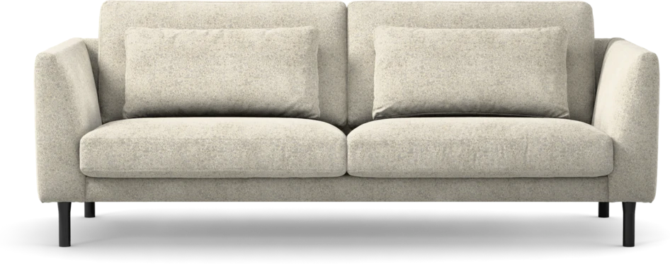 Willow - 3-sits soffa, fast klädsel - Beige
