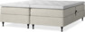 Delux Sense - Ställbar säng, dubbelsäng med bäddmadrass - Beige